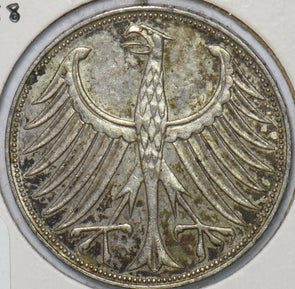 Germany 1968 D 5 Mark Eagle animal 240252 combine shipping