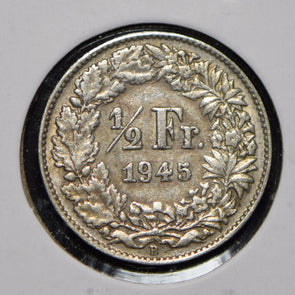 Switzerland 1945 1/2 Franc  900741 combine shipping