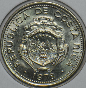 Costa Rica 1978 25 Centimos 196247 combine shipping