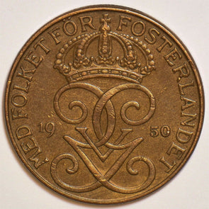 Sweden 1950 5 Ore 240696 combine shipping