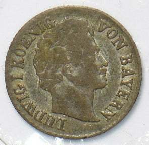 German States 1835 Kreuzer Bavaria 295623 combine shipping