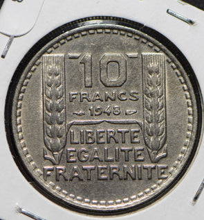 France 1948 10 Francs  900323 combine shipping