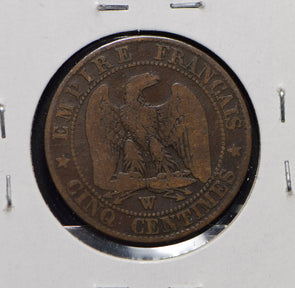 France 1856 5 Centimes Eagle animal  900195 combine shipping