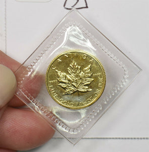 Canada 1983 5 Dollar gold mint sealed BU 1/10oz gold maple GL0203 combine shippi