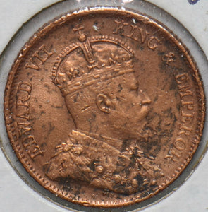 Straits Settlements 1908 1/4 Cents 293557 combine shipping
