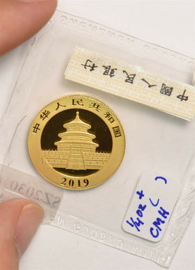 China 2019 100 Yuan gold 1/4OZ GOLD Mint sealed GL0162 combine shipping