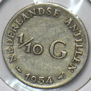 Netherlands Antilles 1954 1/10 Gulden 902688 combine shipping