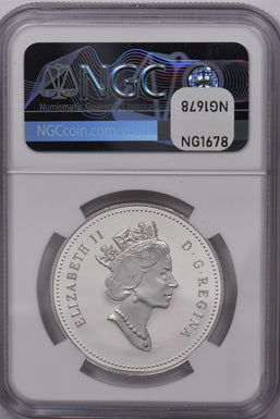 Canada 1994 Dollar Silver NGC Proof 69 UC RCMP Dog Team Patrol NG1678 combine sh