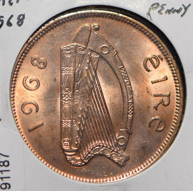 Ireland 1968 Penny Hen with Chicks animal  191187 combine shipping