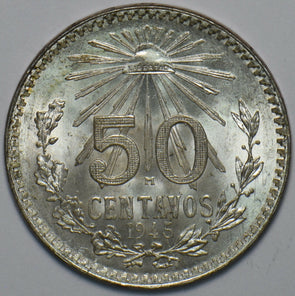 Mexico 1945 50 Centavos Eagle animal 193557 combine shipping