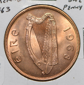 Ireland 1968 Penny Hen with chicks animal  291730 combine shipping