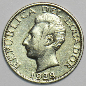 Ecuador 1928 50 Centavos 240763 combine shipping