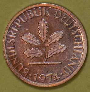 Germany 1974 Pfennig 191976 combine shipping