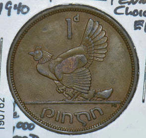 Ireland 1940 Penny Hen with Chicks animal 190762 combine shipping