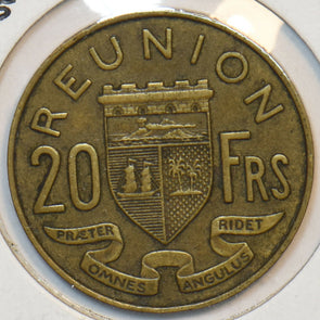 France 1955 Reunion Island 20 Francs 195571 combine shipping