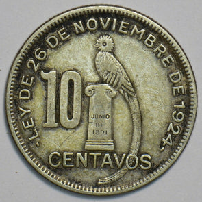Guatemala 1943 10 Centavos Quetzal animal 298285 combine shipping