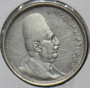 Egypt 1923 AH1342 2 Piastres 490707 combine shipping