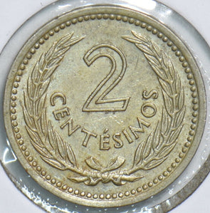Uruguay 1953 2 Centesimos 904669 combine shipping