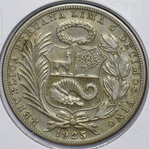 Peru 1925 Sol 295018 combine shipping