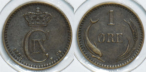 Denmark 1882 Ore Porpoise animal 299031 combine shipping