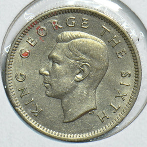New Zealand 1948 6 Pence Birdanimal 240905 combine shipping