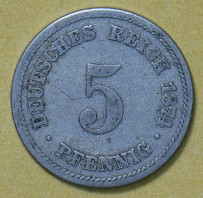 Germany 1874 5 Pfennig 191968 combine shipping