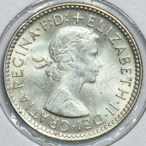 Australia 1963 6 Pence 241136 combine shipping