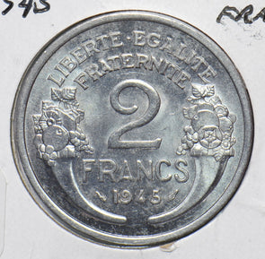 France 1945 2 Francs 190959 combine shipping