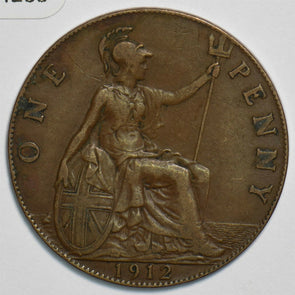 Great Britain 1912 Penny 904235 combine shipping