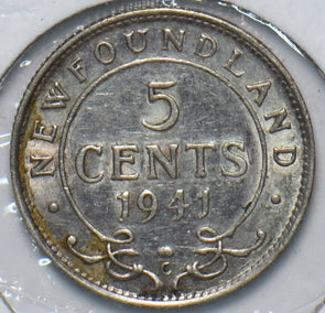 Canada 1941 5 Cents Newfoundland 150738 combine shipping