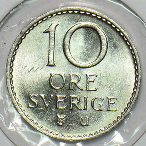 Sweden 1969 10 Ore BU 152760 combine shipping