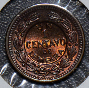 Honduras 1939 Centavo Gem BU the one you receive will be a different coin but