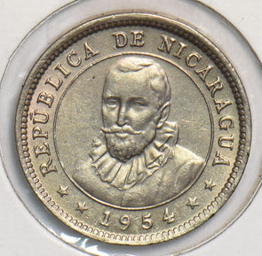 Nicaragua 1954 5 Centavos UNC 199165 combine shipping