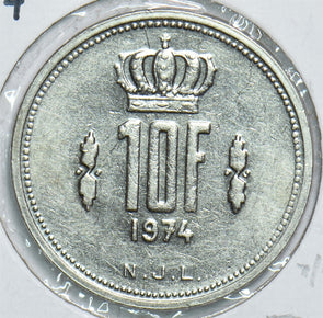 Luxembourg 1974 10 Francs 904793 combine shipping