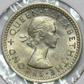 New Zealand 1965 3 Pence 196432 combine shipping