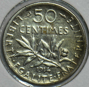 France 1914 50 Centimes 152923 combine shipping