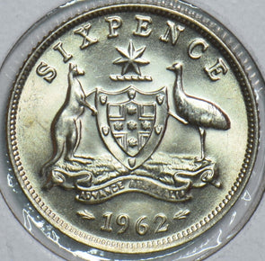 Australia 1962 6 Pence 241152 combine shipping