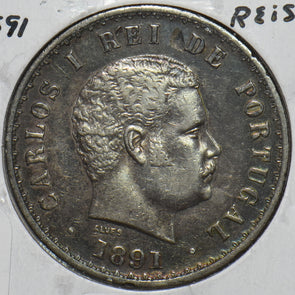 Portugal 1891 500 Reis 297192 combine shipping