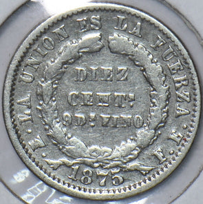 Bolivia 1875 10 Centavos 194504 combine shipping