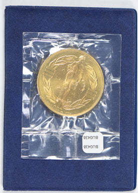 naked woman Ecu Prooflike bronze European Currency Unit medal BU0438