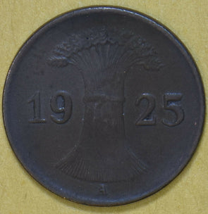 Germany 1925 Pfennig 191994 combine shipping