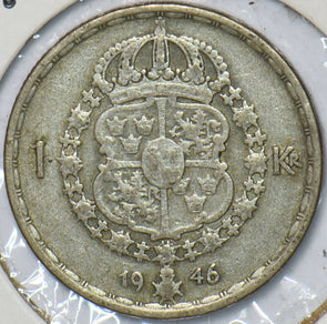 Sweden 1946 Krona 902761 combine shipping