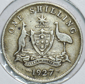 Australia 1927 Shilling 241144 combine shipping