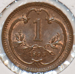 Austria 1895 Heller Eagle animal 194861 combine shipping