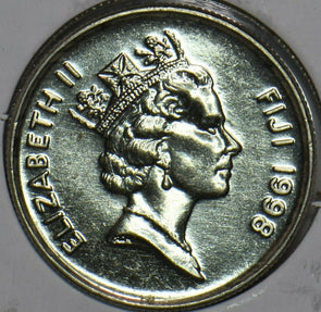 Fiji 1998 5 Cents 903714 combine shipping
