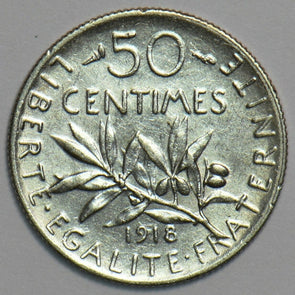 France 1918 50 Centimes 904257 combine shipping
