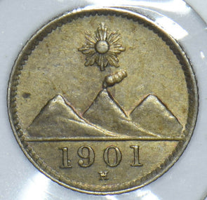 Guatemala 1901 1/4 Real 291836 combine shipping