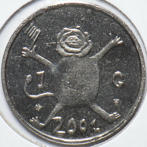 Netherlands 2001 Gulden 900488 combine shipping