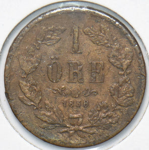 Sweden 1858 Ore 192697 combine shipping