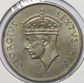 East Africa 1952 Shilling Lion animal 293865 combine shipping